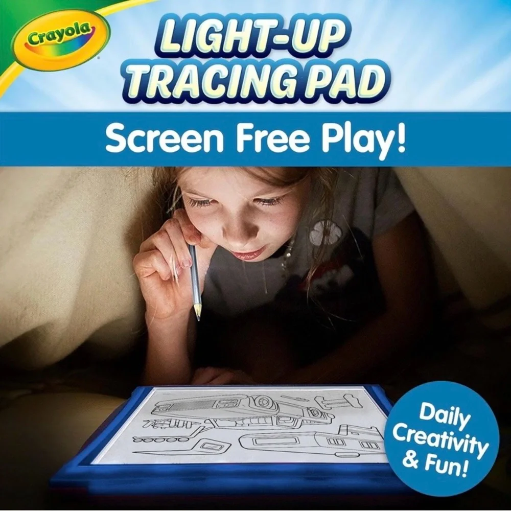 Crayola Light-Up Tracing Pad - Bright Blue